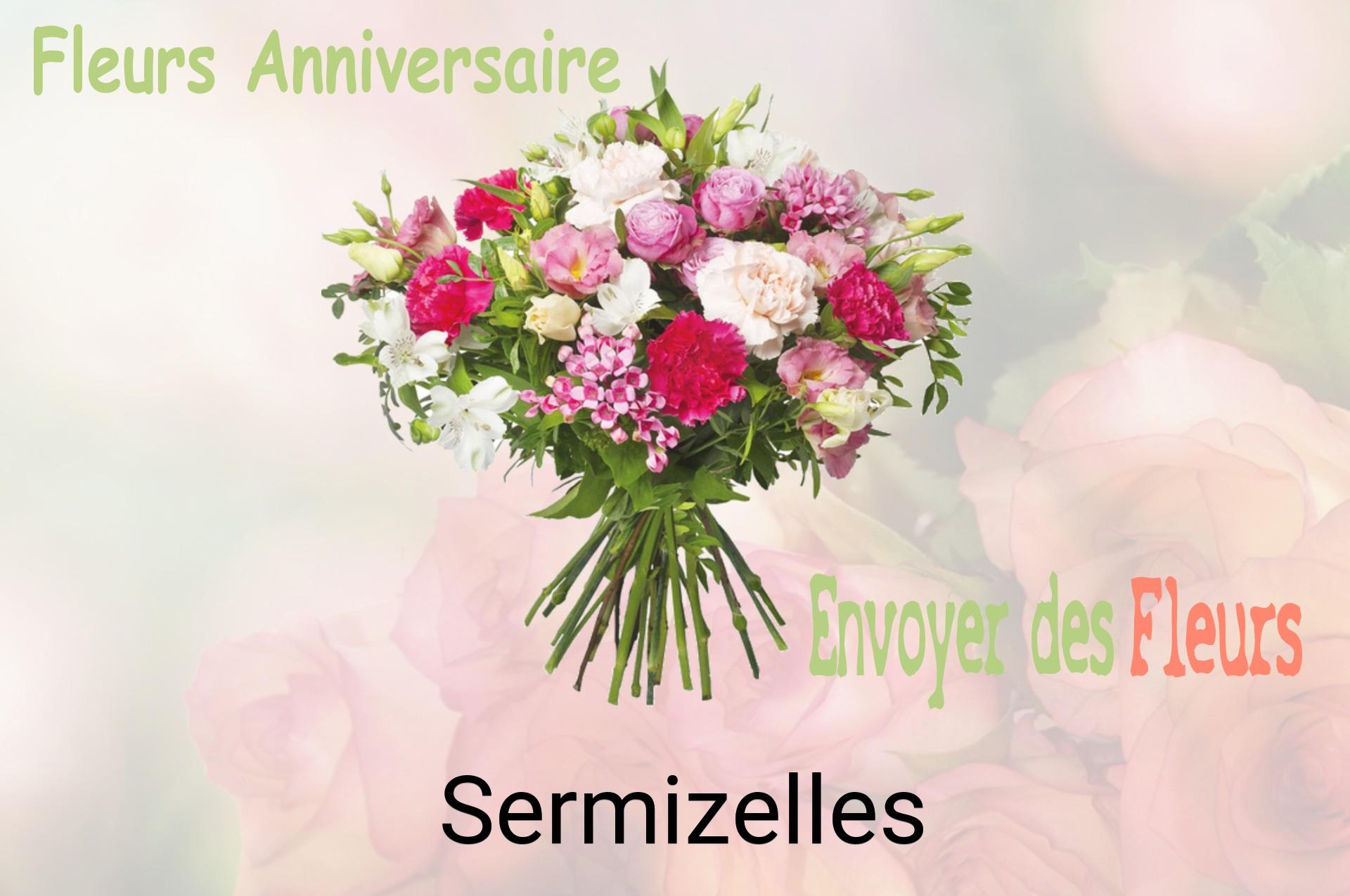 Bouquet de fleurs d’anniversaire livré à Sermizelles